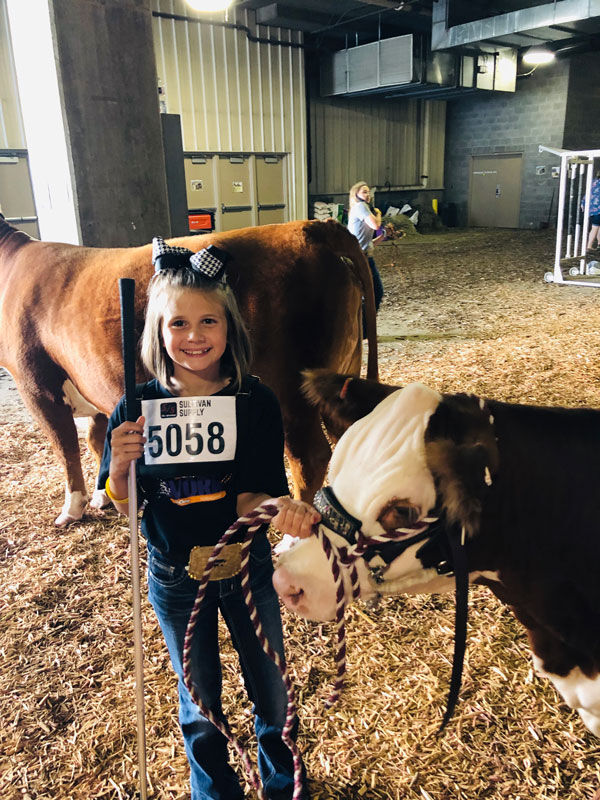Brinley Davis herefords
